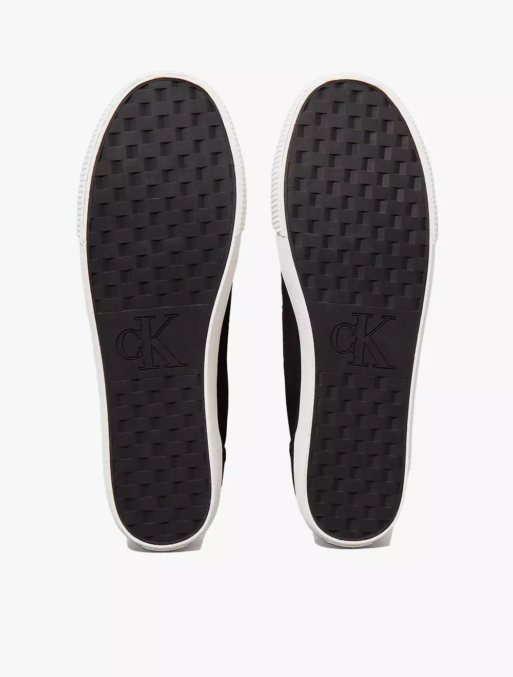 Calvin Klein - Canvas Low Profile Trainers - Black