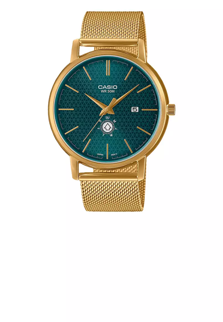 Jual CASIO Jam Tangan Pria Casio General MTP-B125MG-3AVDF MTPB125 MTP ...