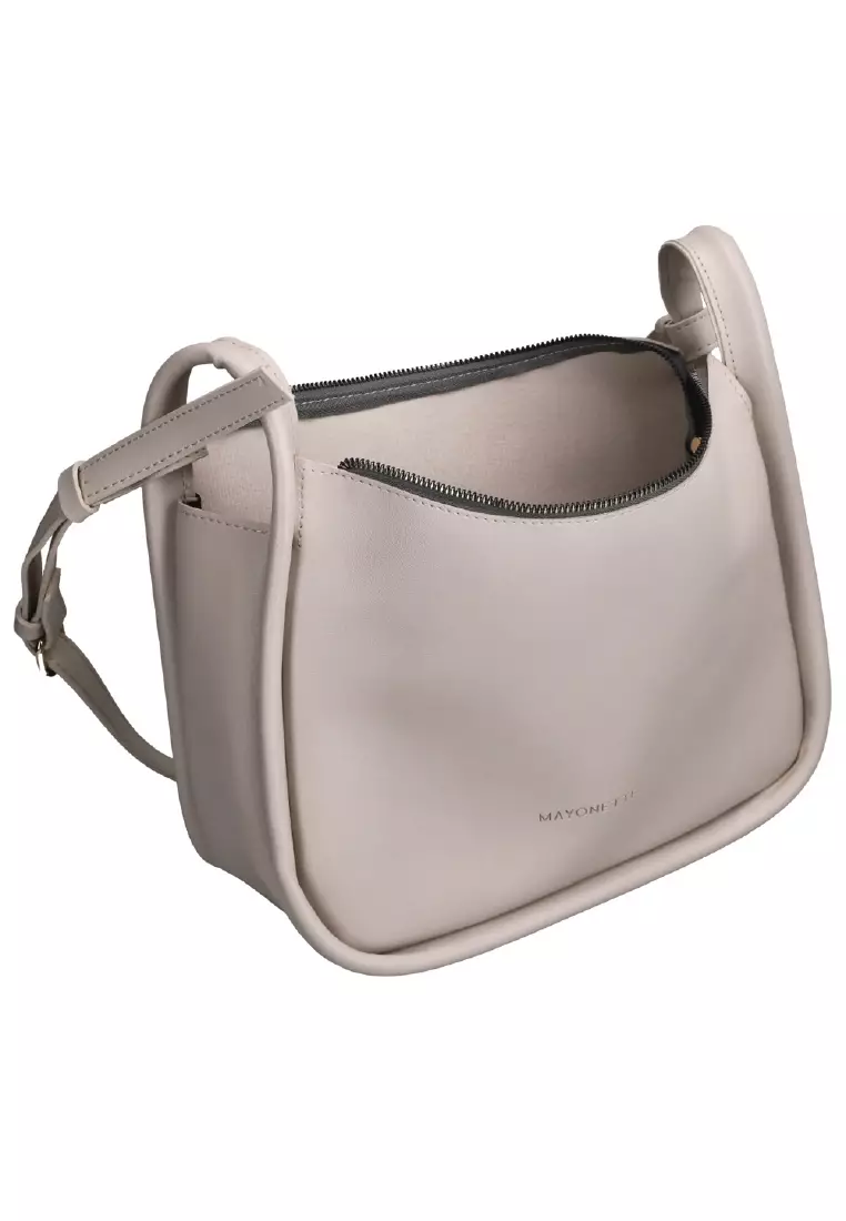 Mayonette Ciel Sling Bag - Tas Selempang Wanita Korean Style Fashion Wanita Terbaru 2021 - Ivory