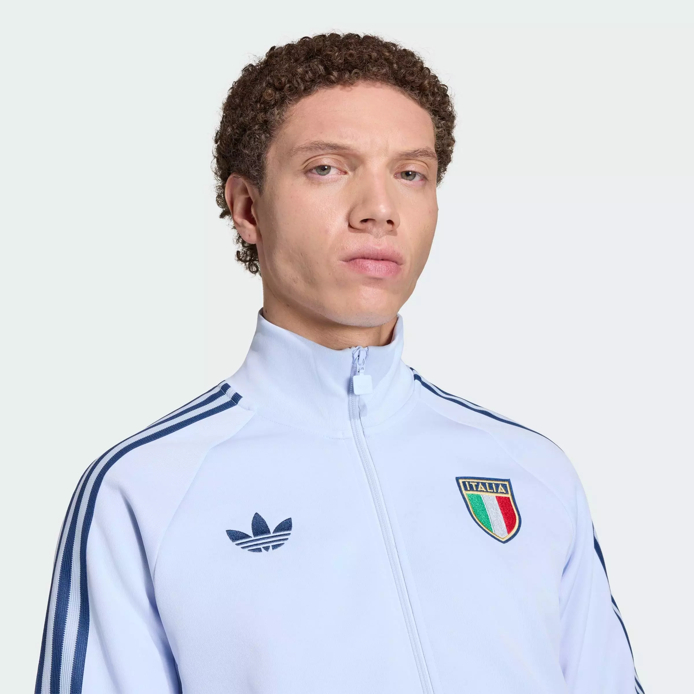 Football Italy Originals Track Top Men Blue JY9630