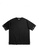 Twenty Eight Shoes black VANSA Solid Color Imitation Linen Knitting T-Shirt VCM-T2101116 A3A86AA7E76531GS_1