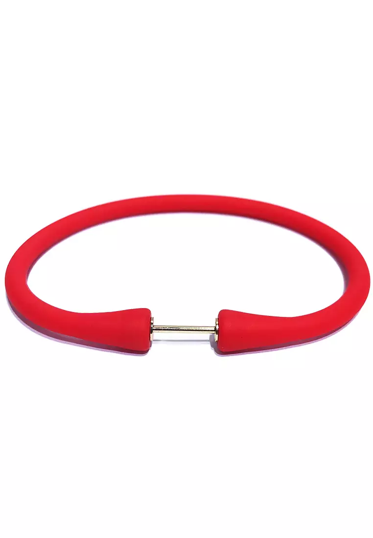 Red 2025 silicone bracelets