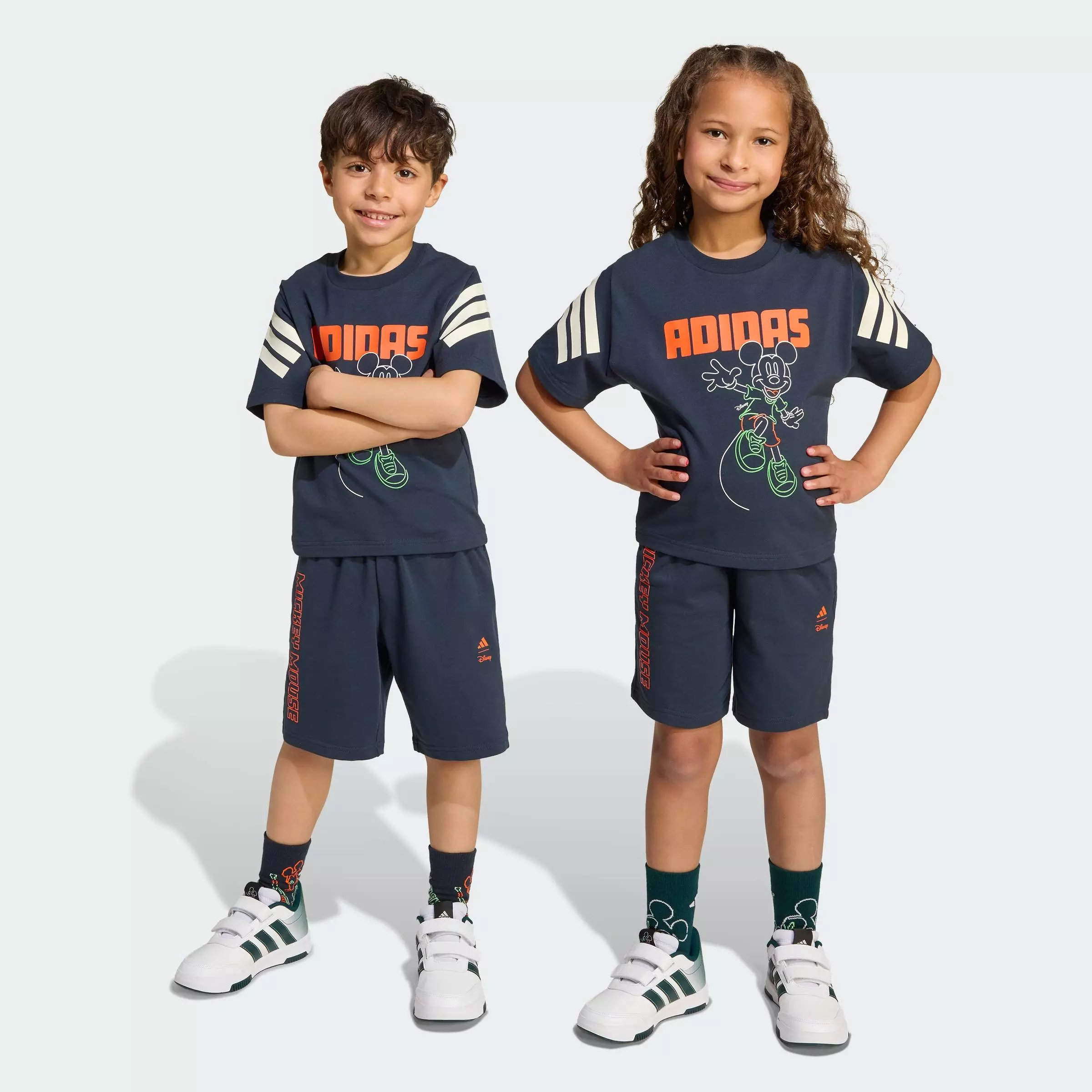 Buy ADIDAS Lifestyle Disney Mickey Mouse Tee Set Kids Unisex Blue