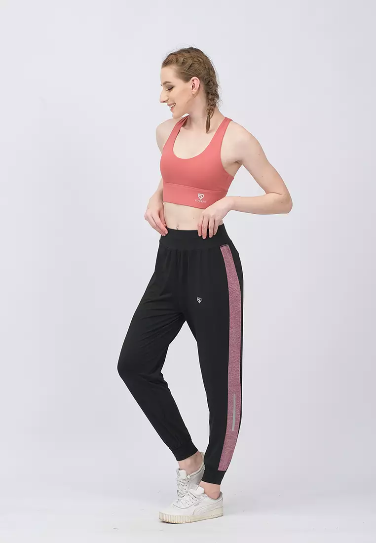 Fitwear - Sportbra Olahraga MINA MULTICROSS HOOK - CUTE PINK