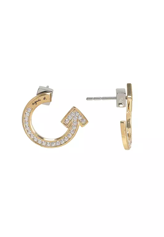 Arrow Crystal Earrings