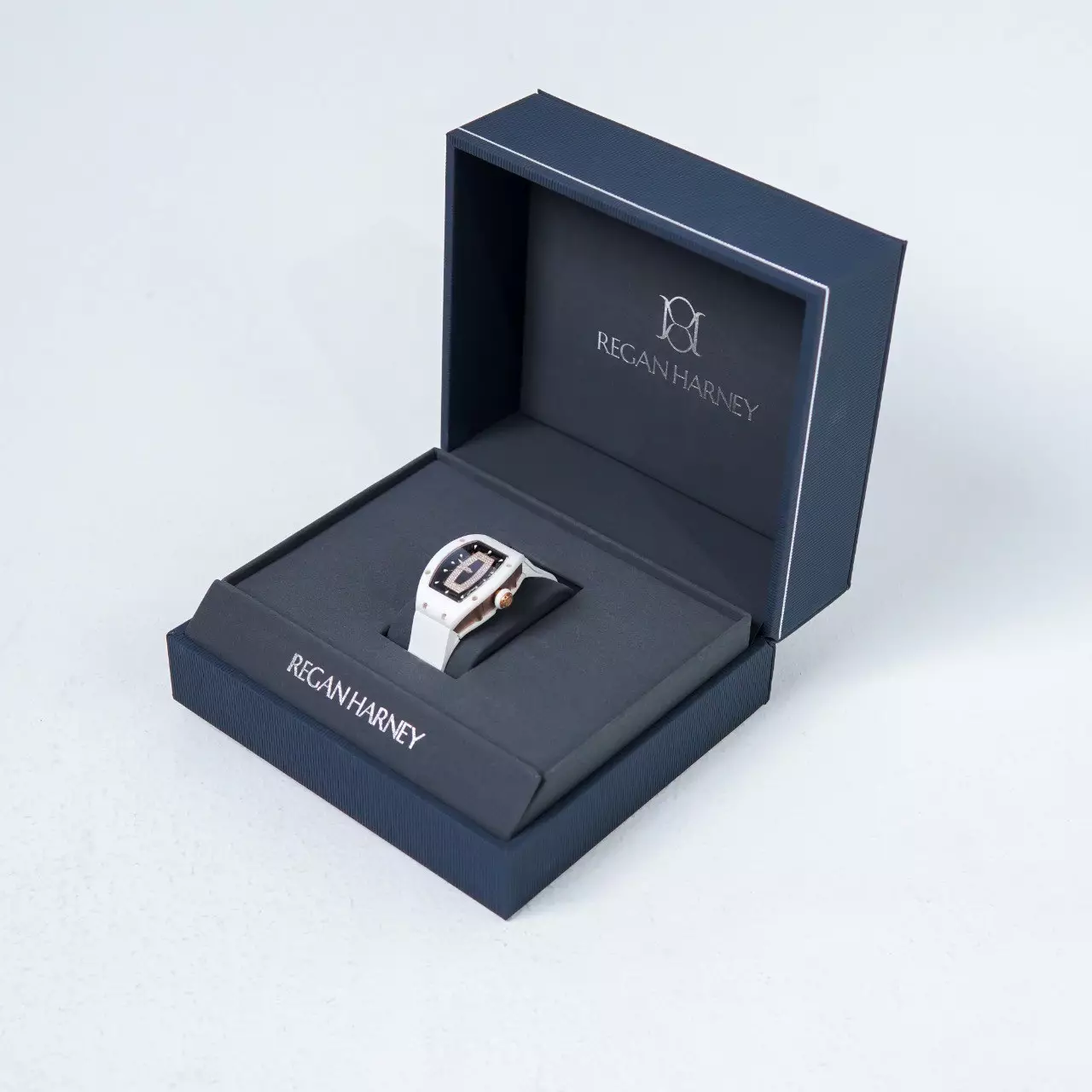 Jam Tangan REGAN HARNEY RH 32-11 THE YANG CERAMIC WATCH 100% ORIGINAL - OS