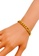Merlin Goldsmith gold Merlin Goldsmith 22K 916 Gold Italy Curb Chain Bracelet 1038DACA897245GS_5