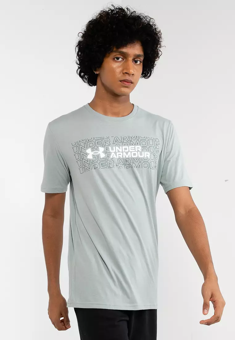 Buy Under Armour Wordmark Overlay Tee 2024 Online