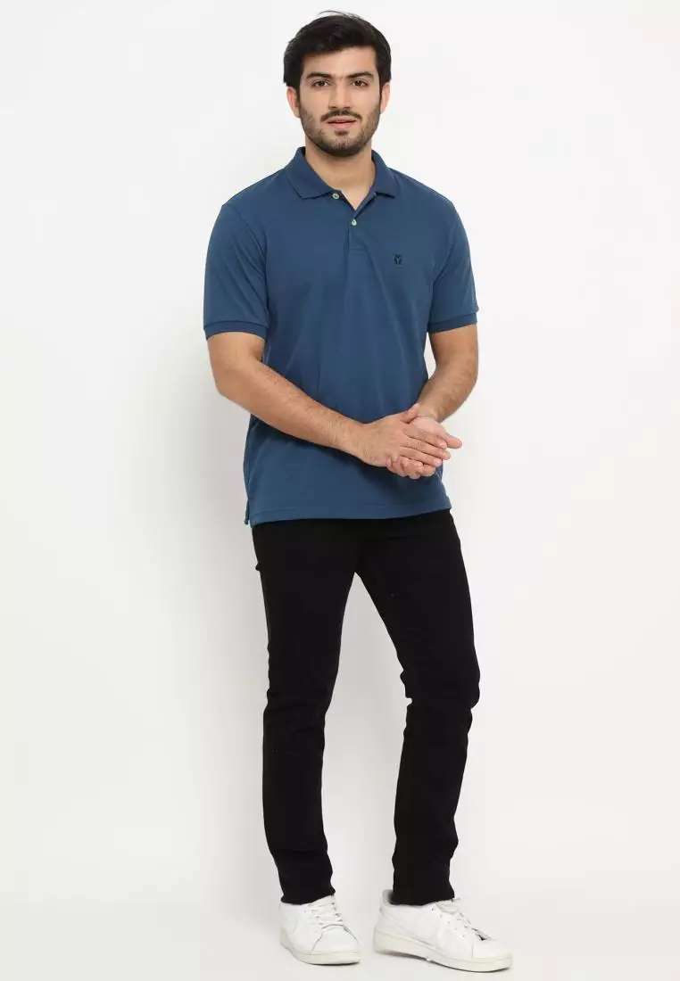 MATSUDA Kaos Polo Shirt Pria Kerah Kushima