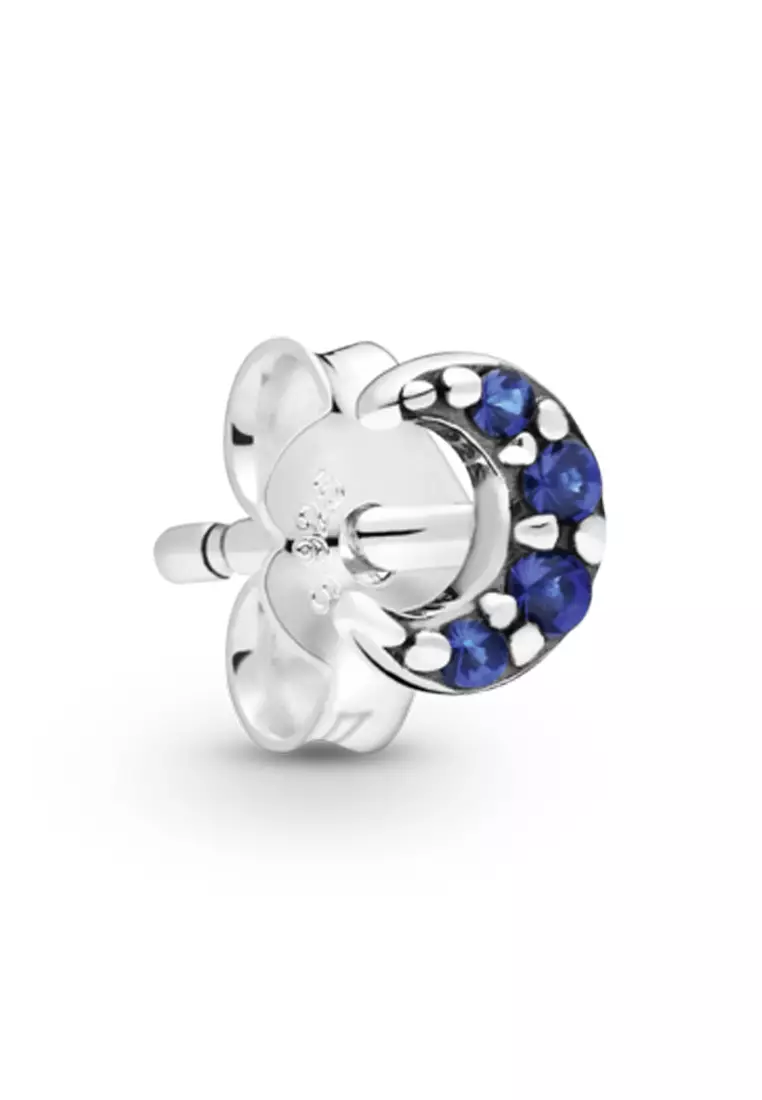 My moon single stud best sale earring
