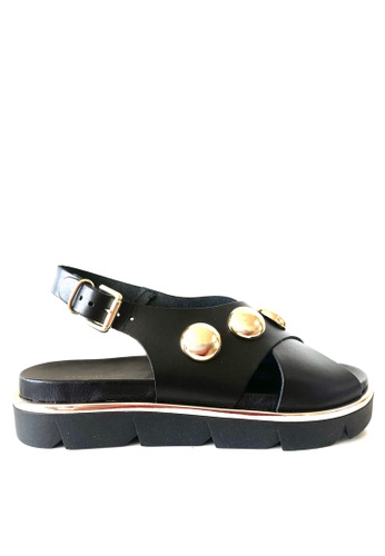 CERRUTI 1881 black CERRUTI 1881® Ladies' Sandals - Black - Made in Italy 2F29BSHBA465C8GS_1