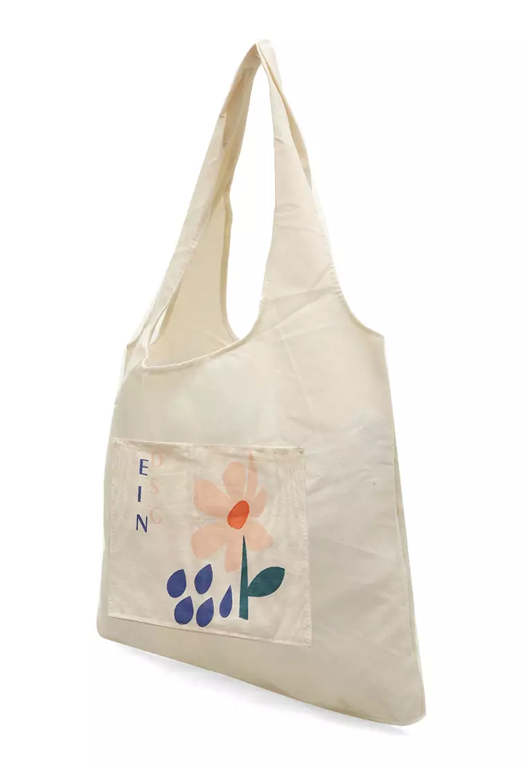 Jesika ToteBag Motif Grafik Made of High Quality Material - Bunga EIN
