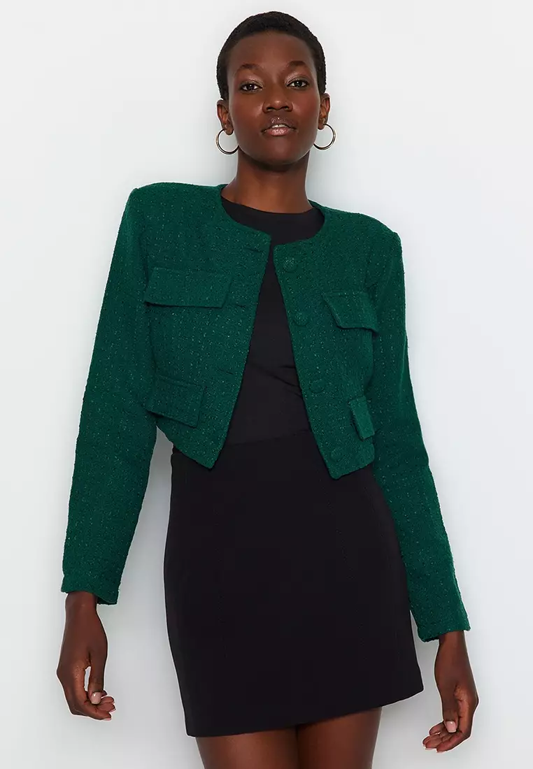 Crop jacket online best sale