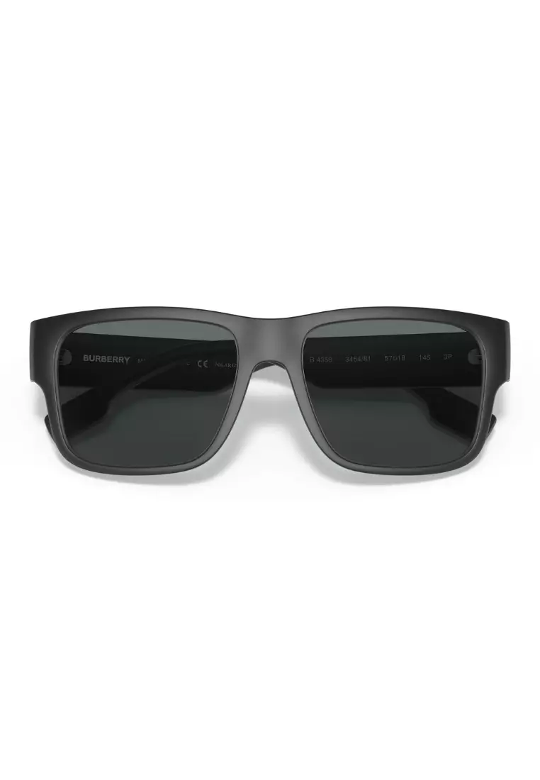 BE4358 Knight Sunglasses with Grey lenses