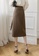 Twenty Eight Shoes brown VANSA Fashion High Waist Irregular Skirt VCW-Sk2285 9BA8BAA4D53284GS_3