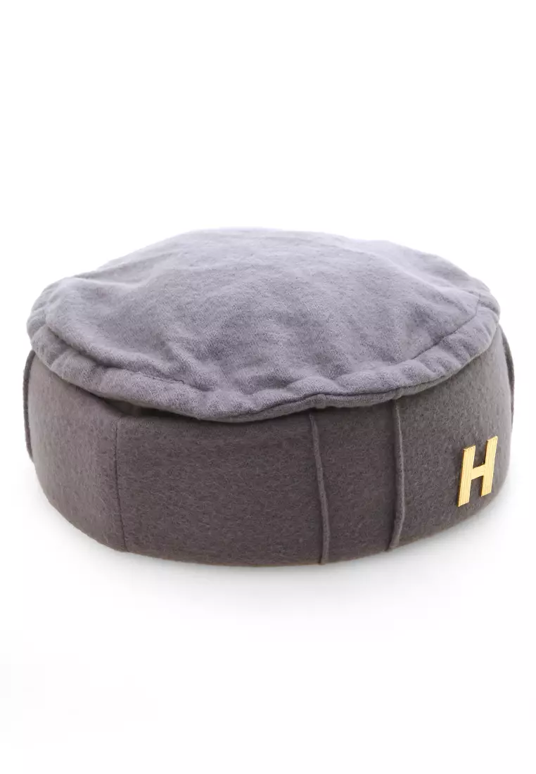 Kai Topi Peci Polos Pria Simple Design Material Plece ORIGINAL - Gray