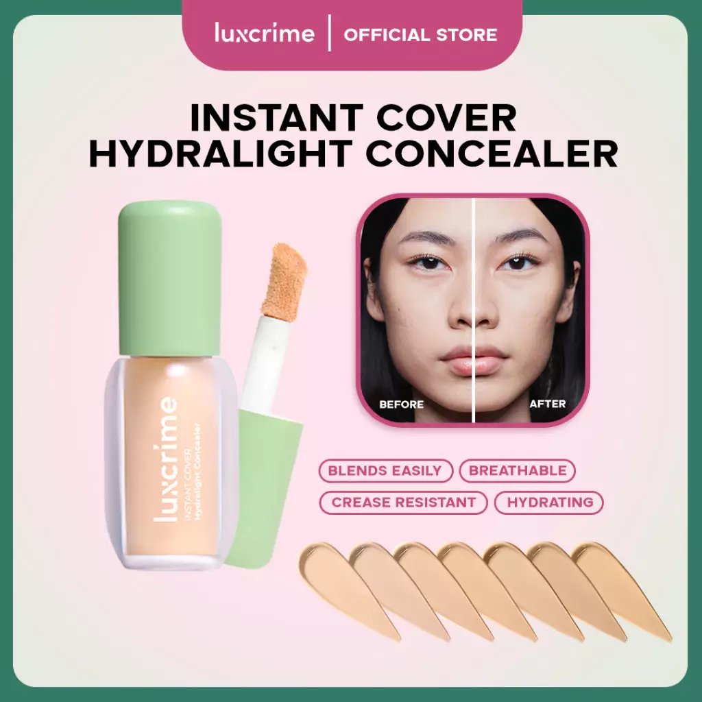 Luxcrime Instant Cover Hydralight Concealer - W01