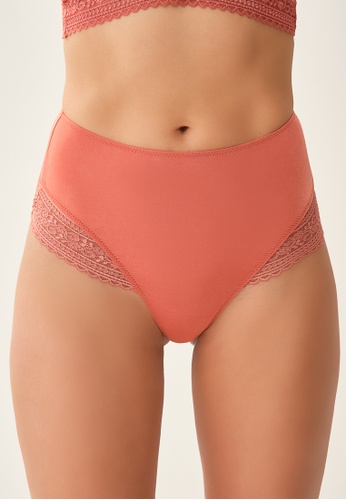 DAGİ pink Coral Tanga Slip, Normal Fit, Underwear for Women 9C666US2A494DFGS_1