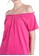 BarBar pink Off-Shoulder Top with Buttons 37969AAA6C961EGS_3
