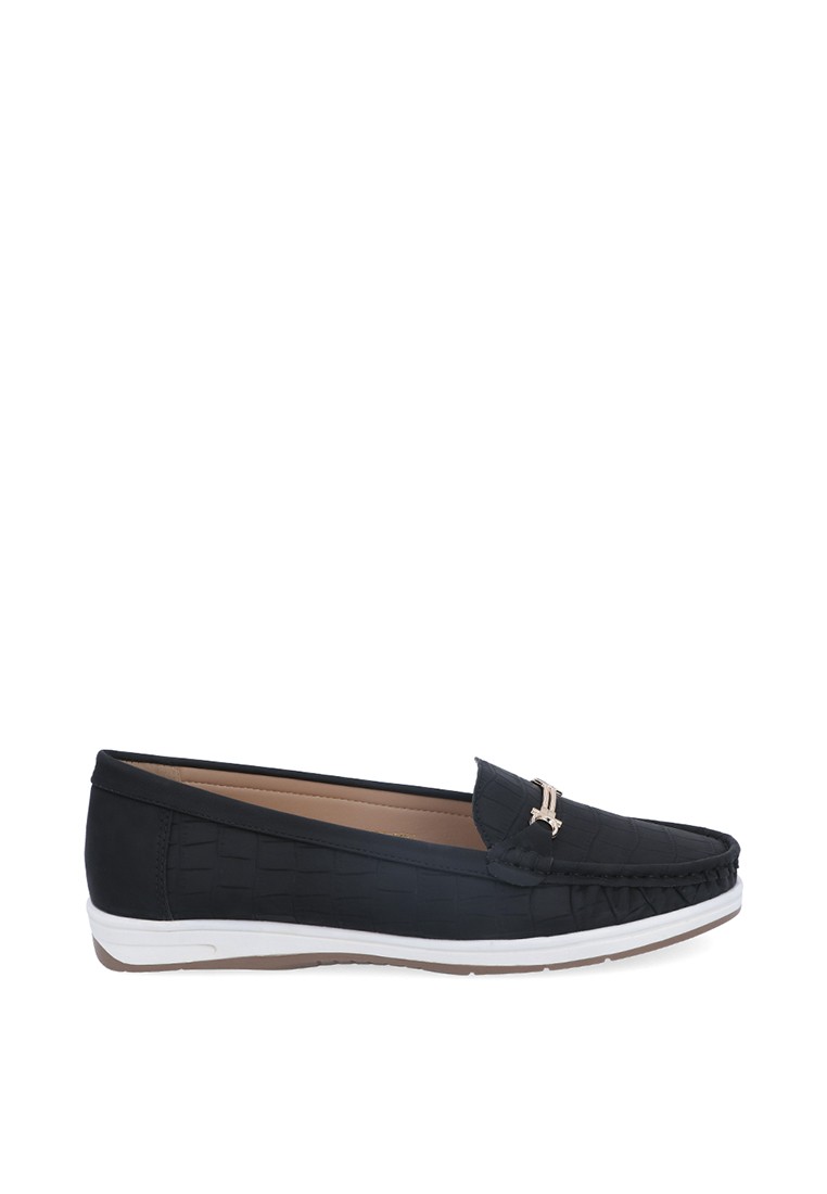 Black Winning Every Day Loafers