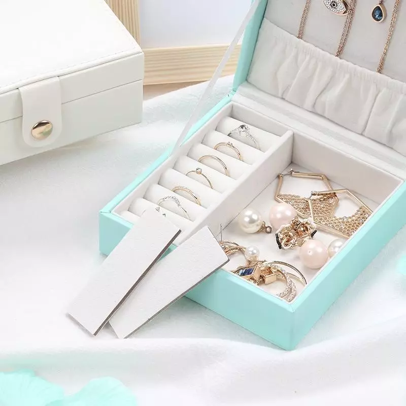 Small Jewellery Organiser Case (Tiffany blue)