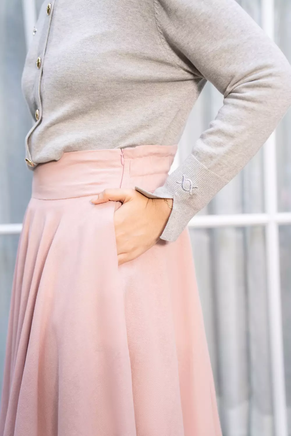 Klamby - Vinanzha Skirt Powder Pink
