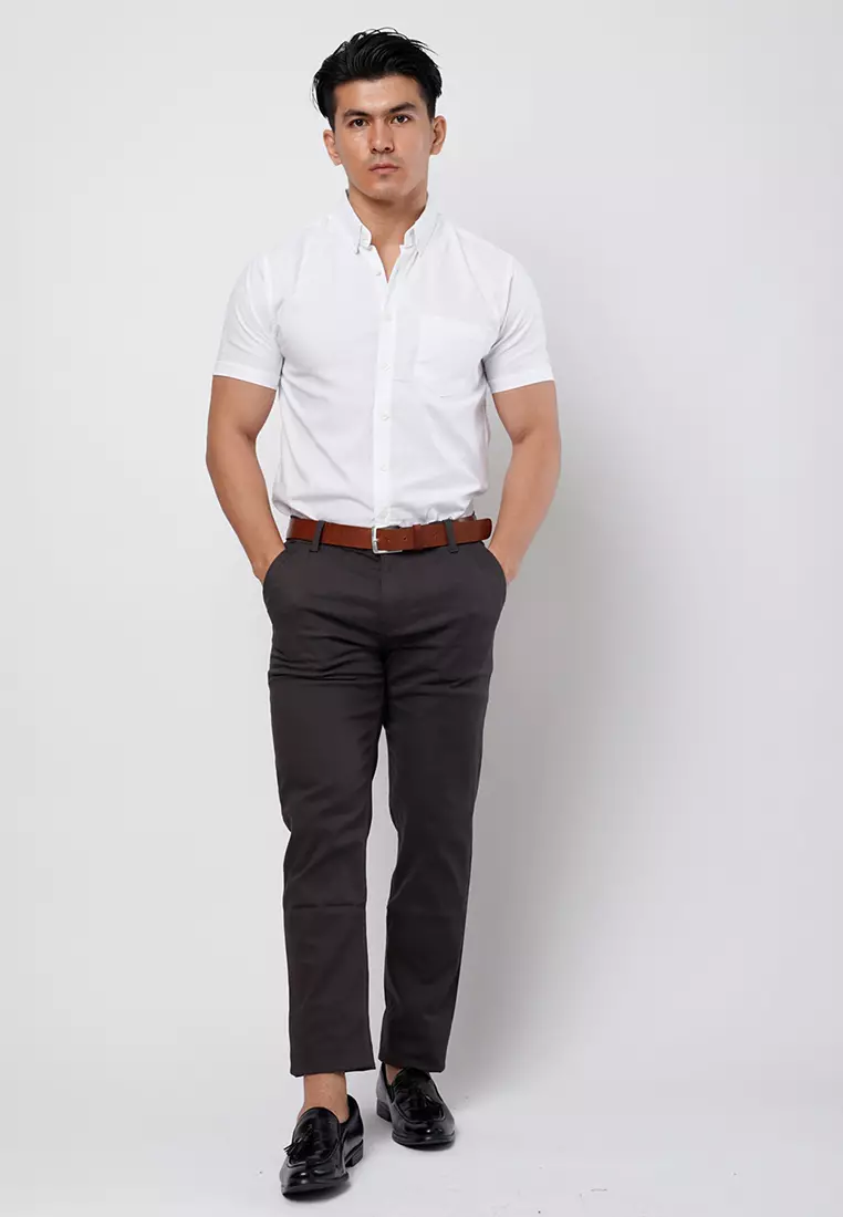 Super White Oxford SS Shirt