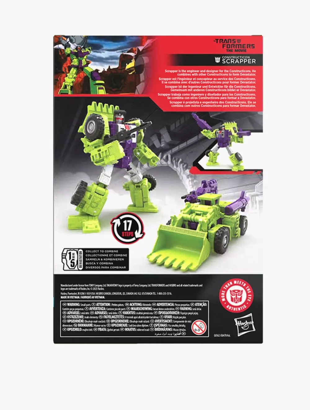 TRA Std Ser Vygr TFO: The Movie Constructicon Scrapper - TFOG0562