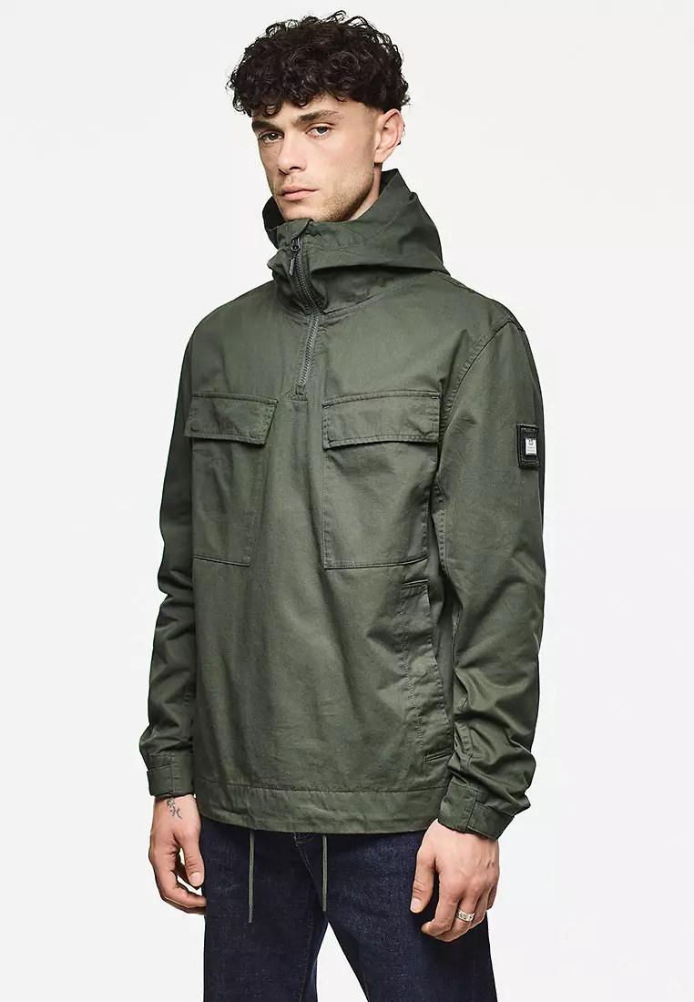 MENS BLACK FOREST RAMONE COTTON SNIPER SMOCK