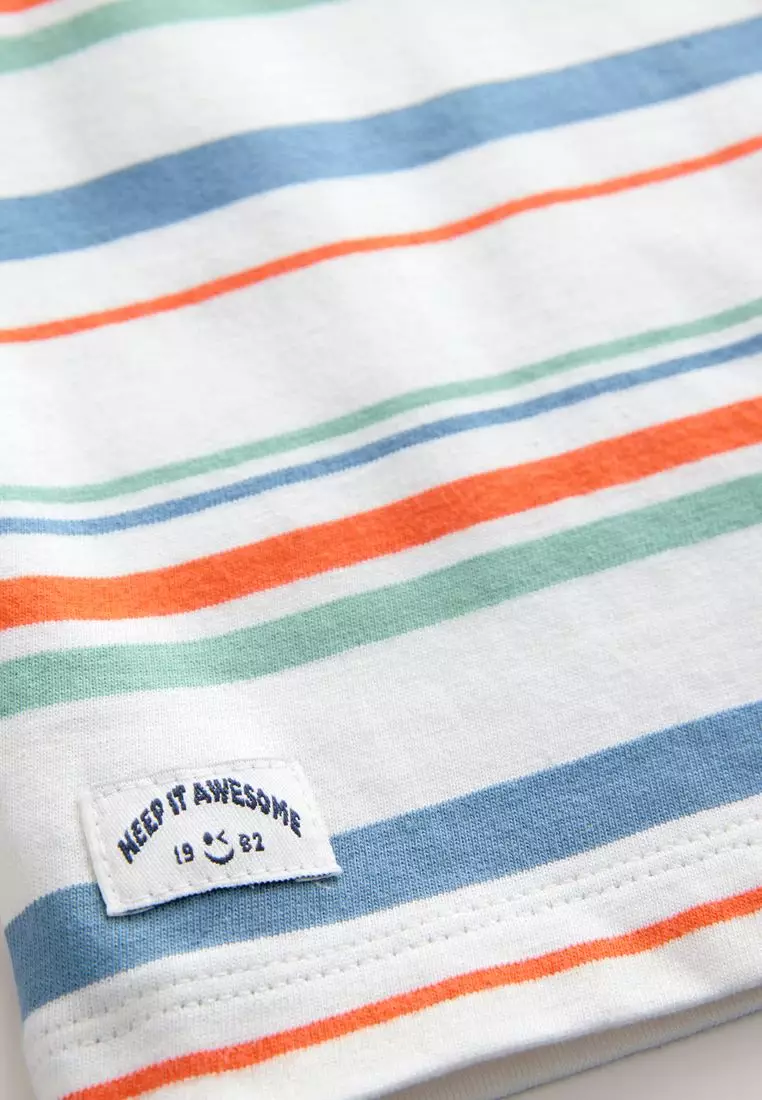 Short Sleeve Stripe T-Shirt