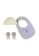 Nike purple Nike Girl Newborn's Confetti Hat, Bib & Bootie Set (0 - 6 Months) - Cashmere Yellow 2AC8EKA4D2470AGS_2
