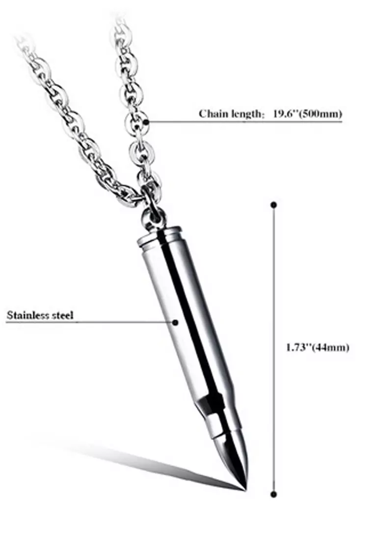 Bullet Pendants Necklace