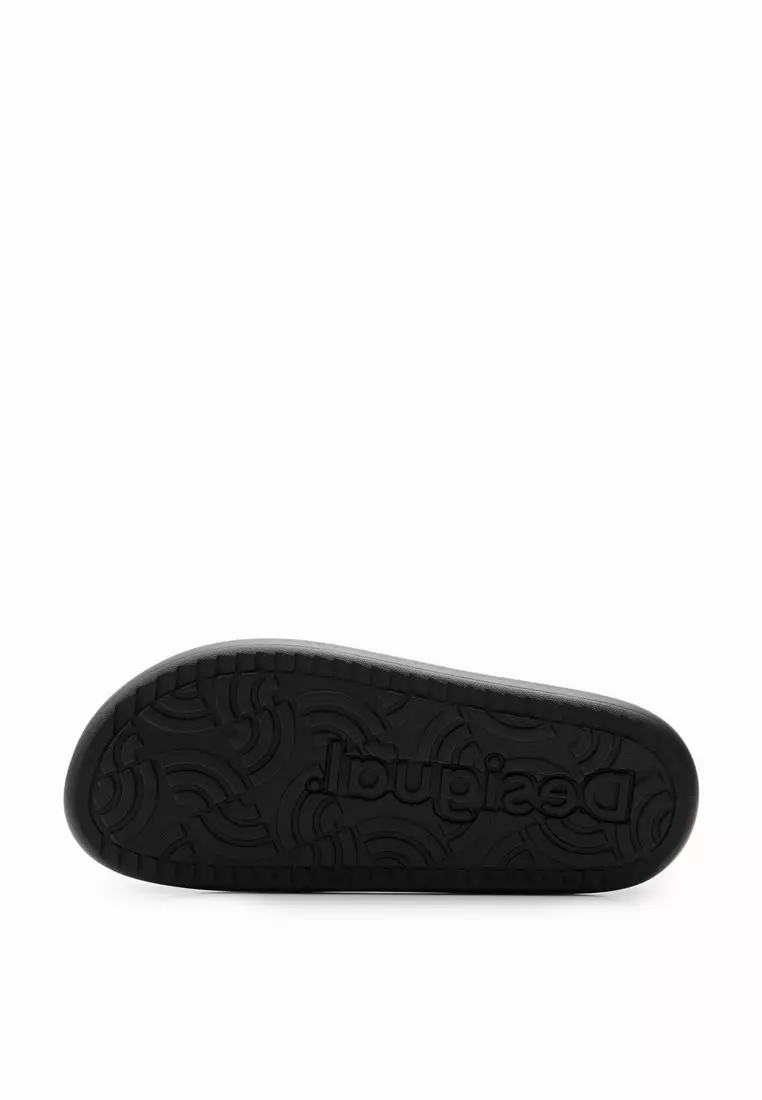 Desigual Woman Shoes Platform toe post sandals.
