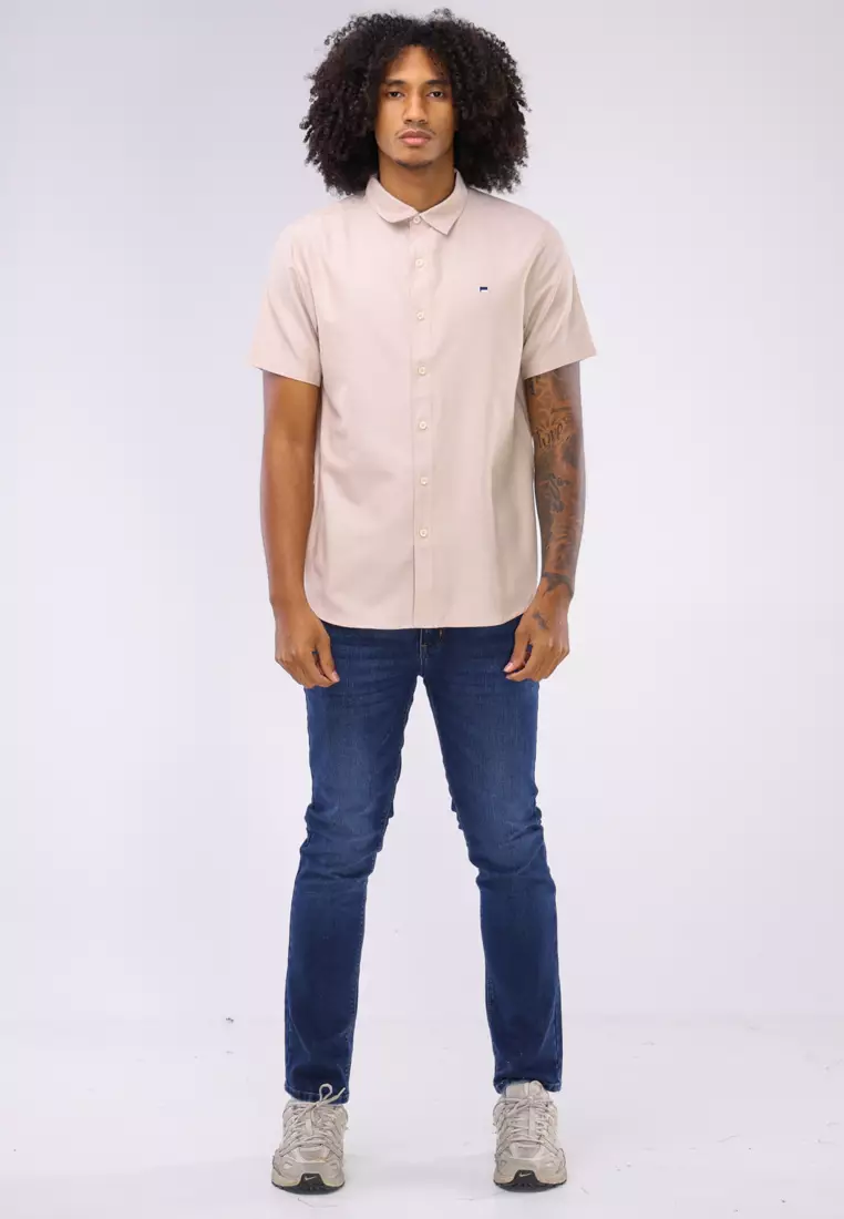 Woven Polo Short Sleeve
