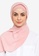UMMA pink Ayra Semi Instant Scarf in Orchid Pink 51B19AA1286CE9GS_1