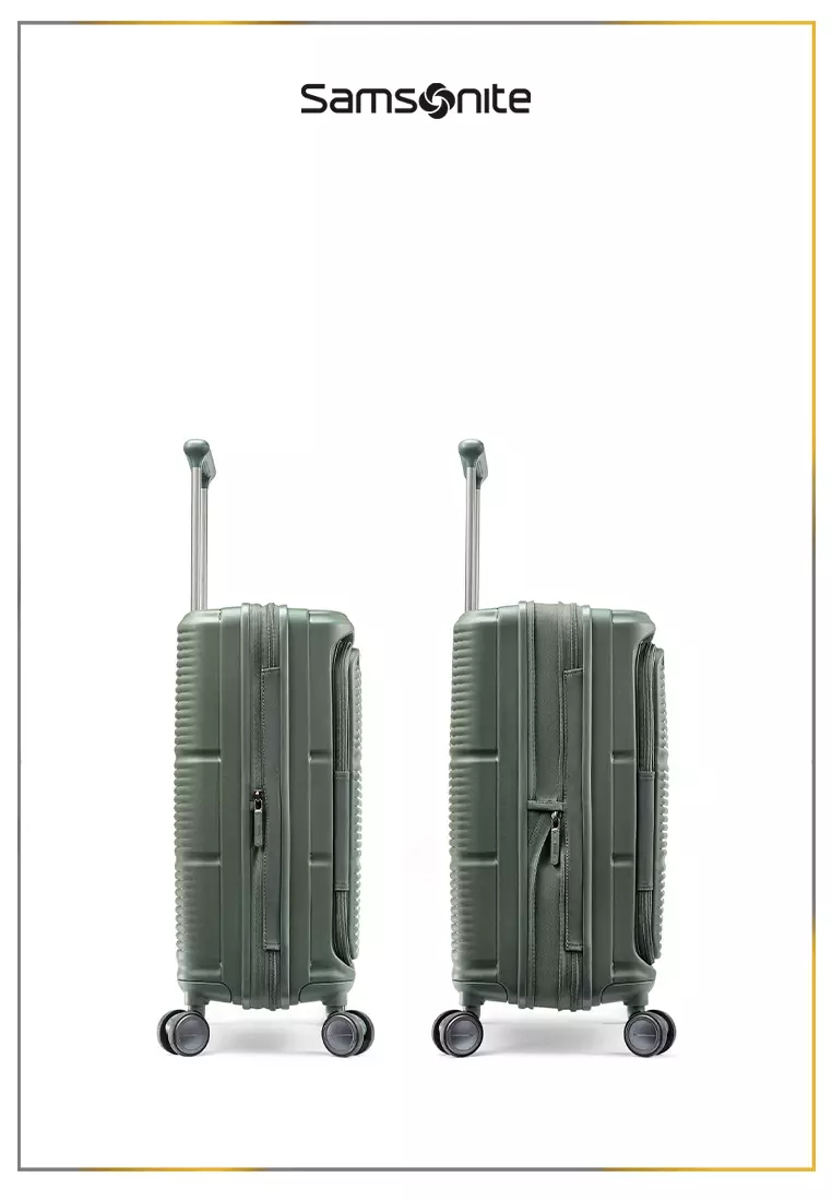 Samsonite Koper Hardcase Paralux HS Cabin 20 Inch Exp Global Co - Olive