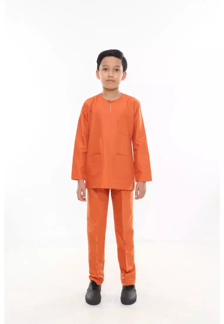 Baju Melayu Moden Teluk Belanga For Kids