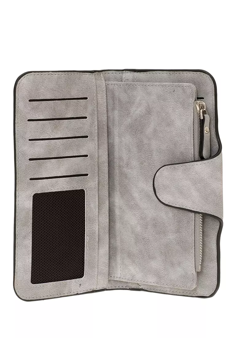 Dompet Wanita Model Panjang Casual Women Wallet Many Slot Material Kulit ORIGINAL