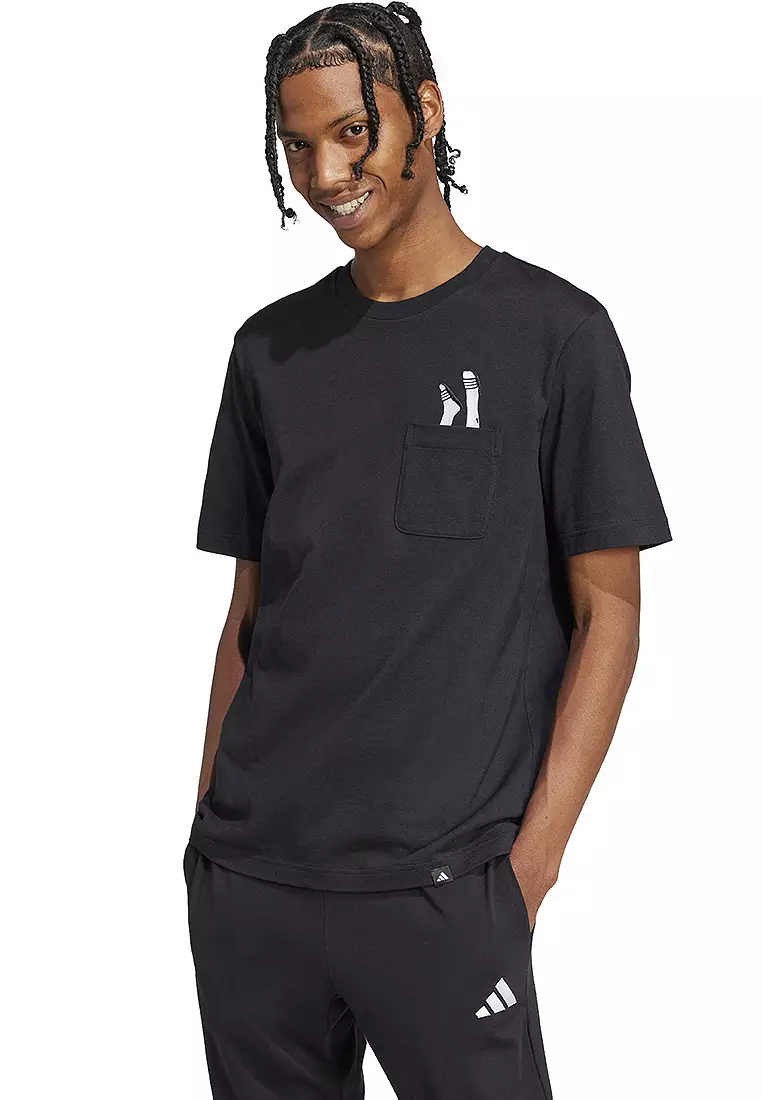 Buy ADIDAS Lounge Slides Graphic Pocket T-Shirt 2025 Online ZALORA
