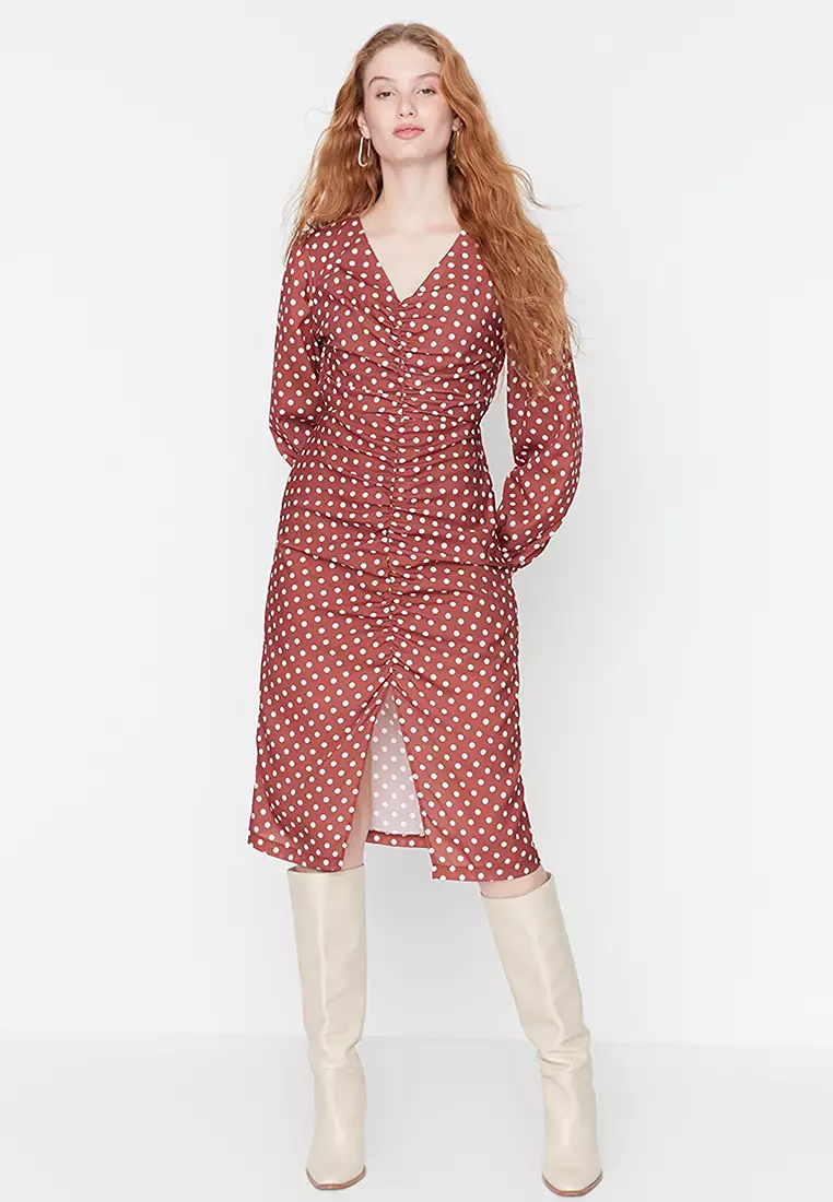 Second female spotty sales dress