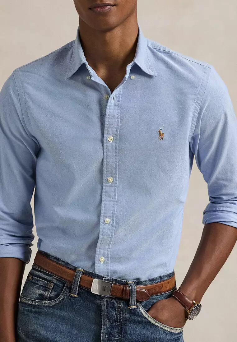 Slim Fit Oxford Long Sleeve Shirt