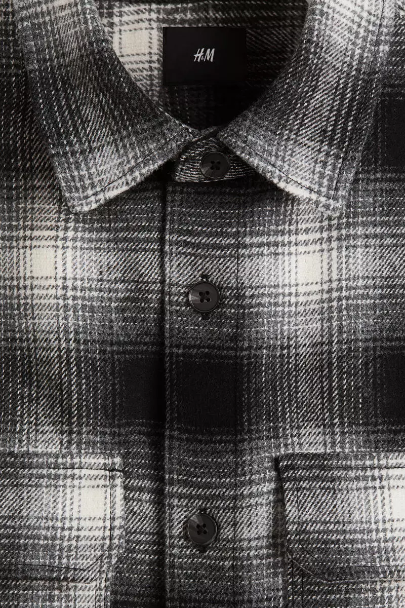 Regular Fit Flannel overshirt