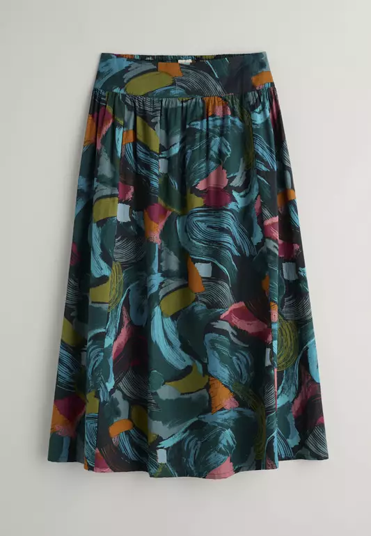 Seasalt Cornwall Multi Mevagissey Skirt