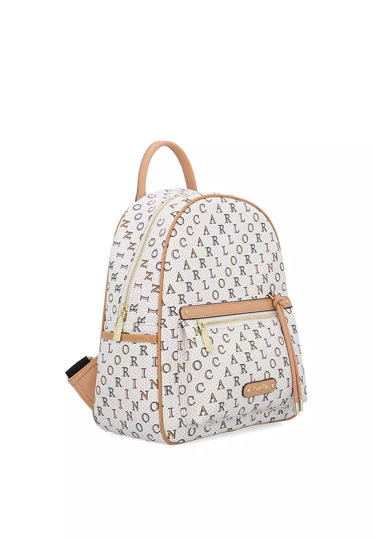 Buy Carlo Rino Elevate C Backpack - Dark Beige 2026 Online | ZALORA