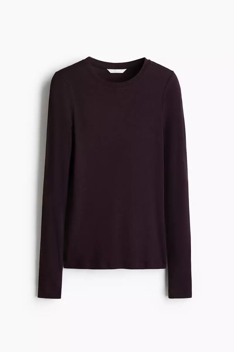 Pima cotton jersey top