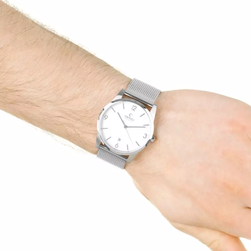 Obaku Drown Silver Stainless Steel