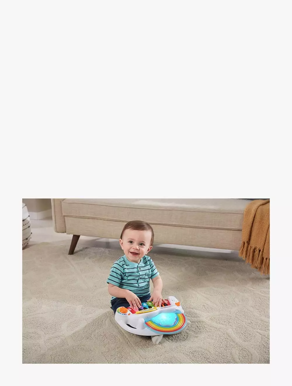 Leapfrog Learn & Groove Rainbow Lights Piano - LPF80-612400 - Multicolor