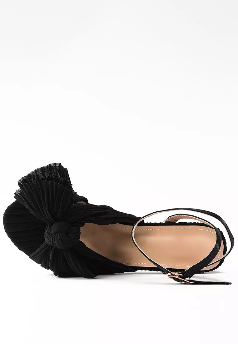 5CM Bowknot Strap Mid Heel Sandals WTY1199-1