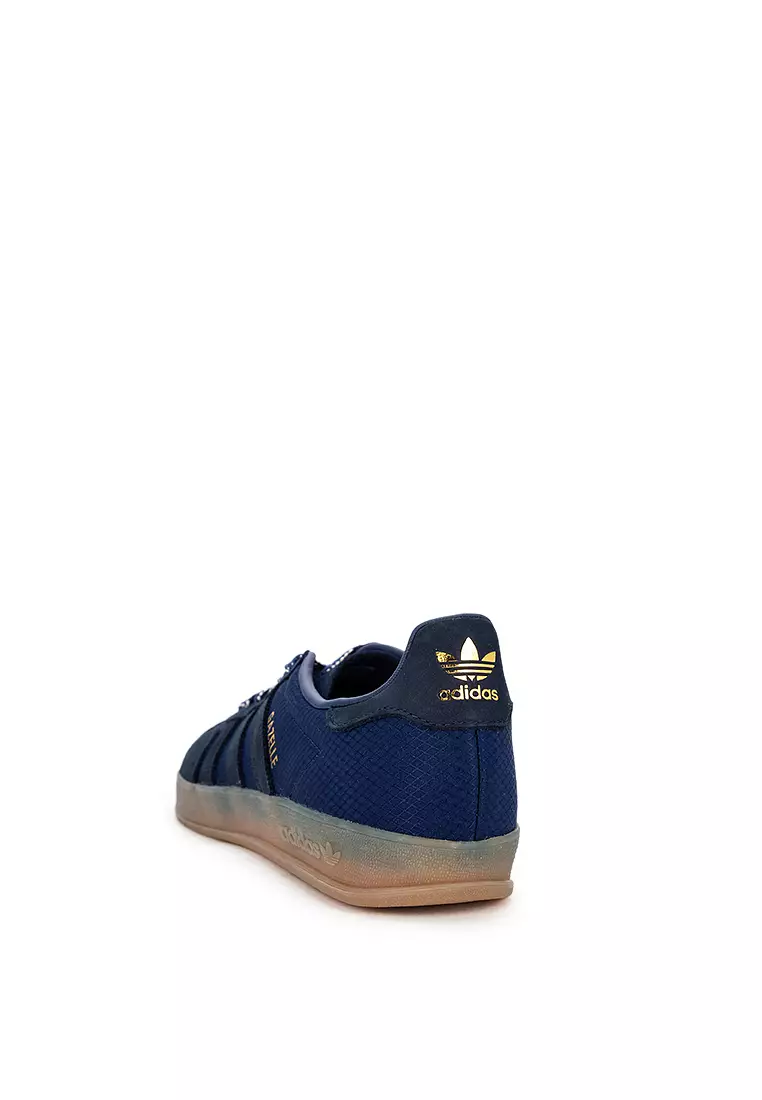 adidas gazelle silver green womens adidas Gazelle Indoor Shoes - Men's - Lucid Blue main image 1