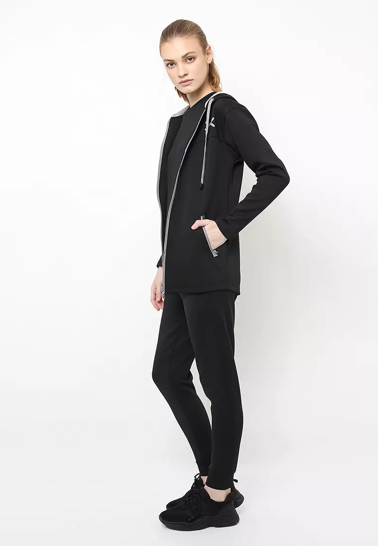 FLEXZONE Hoodie Jacket Women Basepoint Series Black